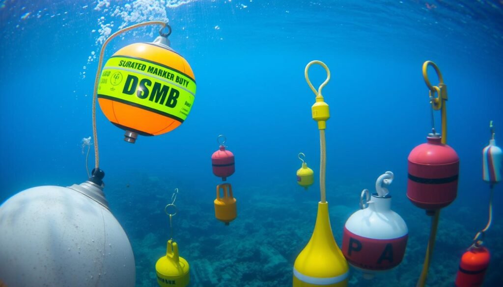 DSMB characteristics and permanent buoy types